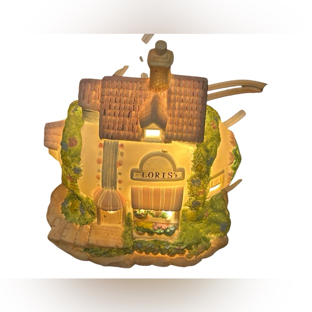 Hopalong Hollow Lighted Easter Village Set - 1993 Seasonal Specialty Collection - Picture 9 of 13